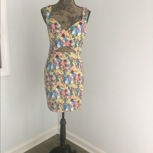 Floral Bodycon Dress